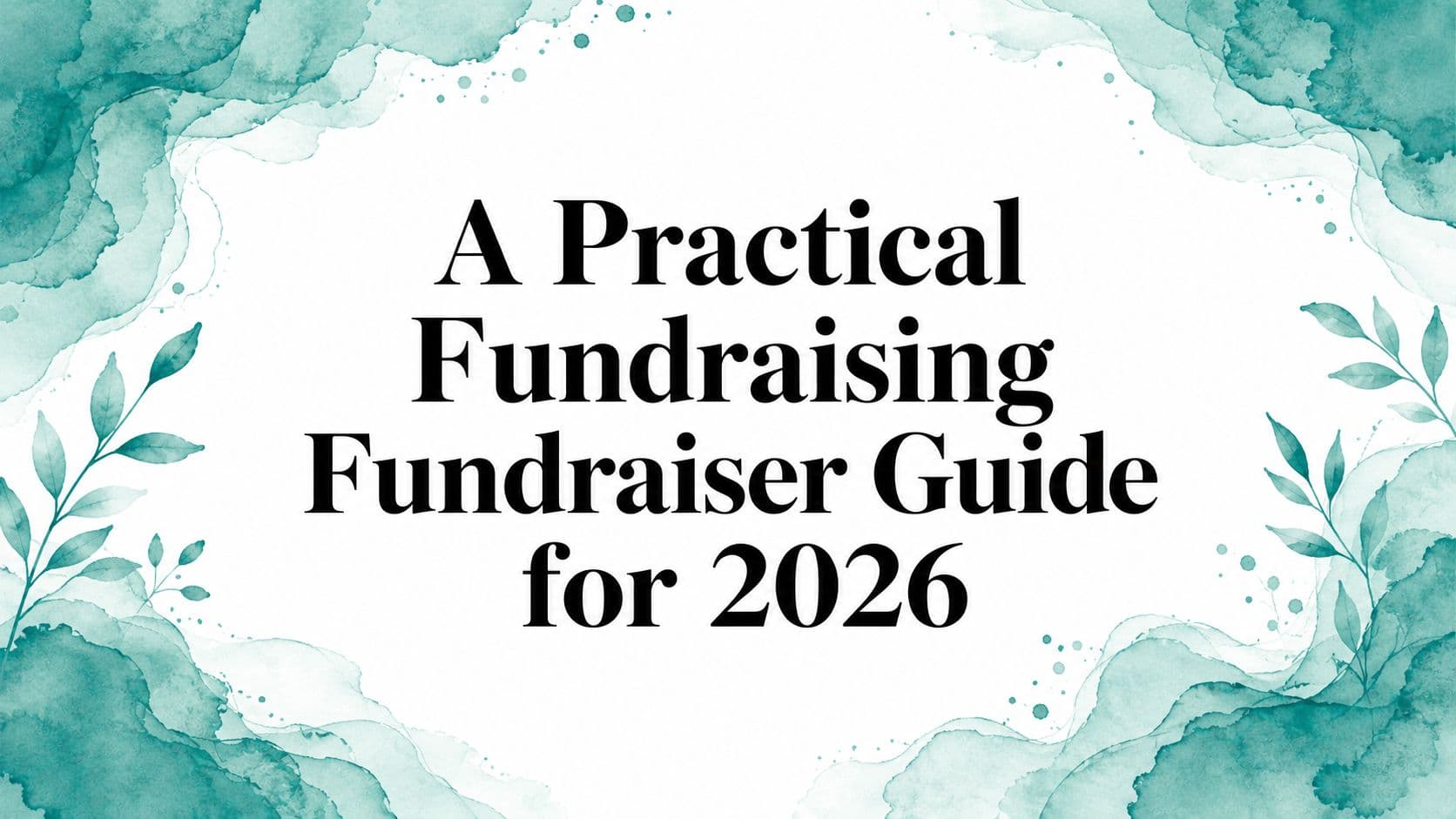 Practical Fundraising Fundraiser Playbook - Alignmint nonprofit software