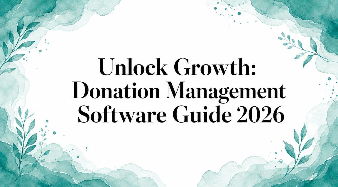 Best Donation Management Software for Nonprofits - Alignmint nonprofit software