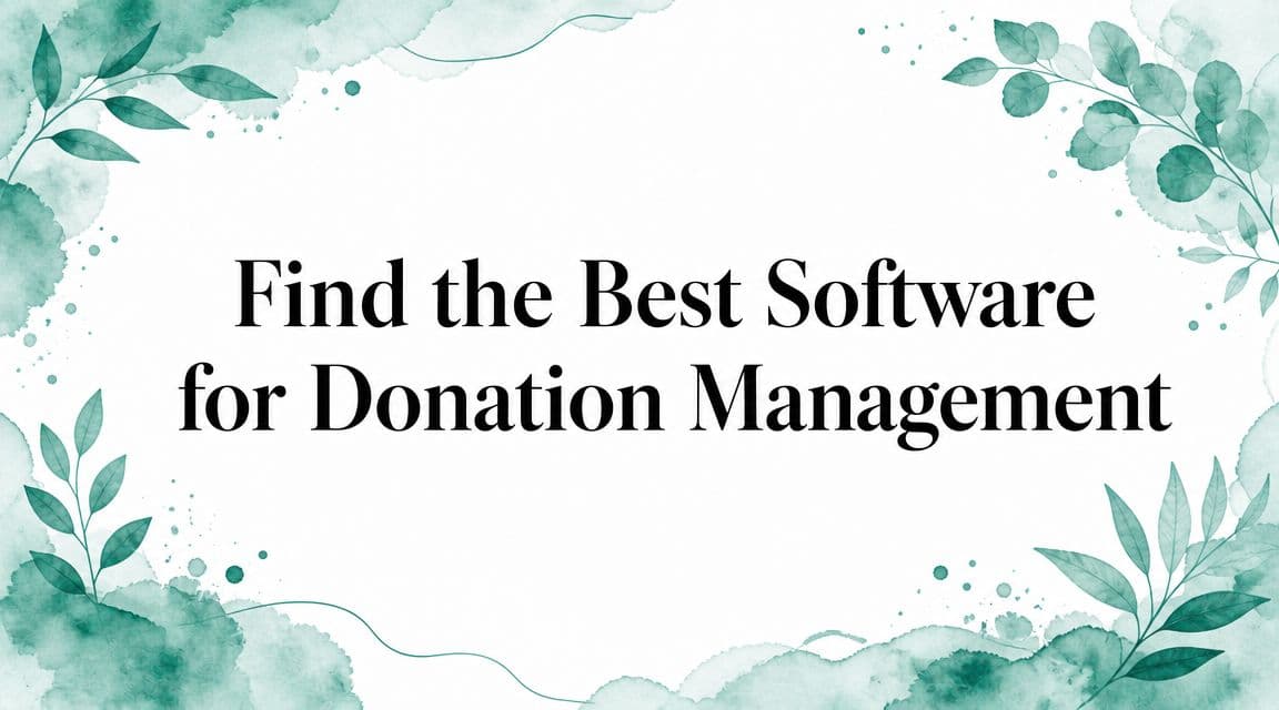 Find the Best Software for Donation Management - Alignmint nonprofit software