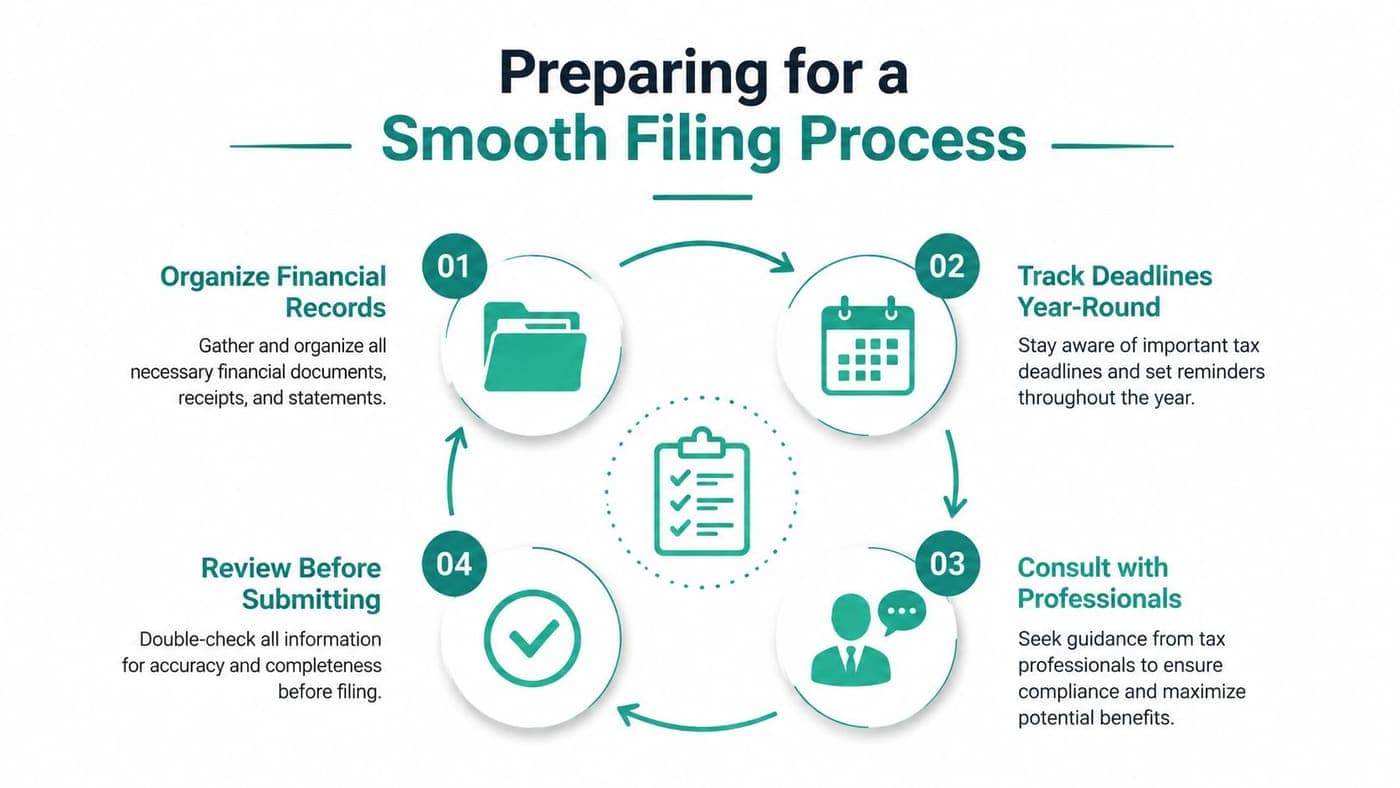 Four-step process for preparing a smooth Form 990-EZ filing from source records