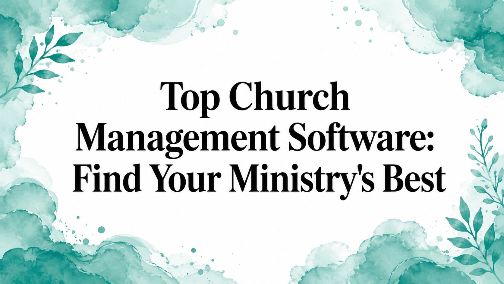 Top Church Management Software (2026) - Alignmint nonprofit software
