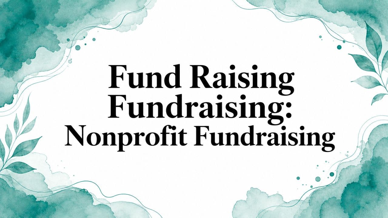 Fund Raising Fundraising: Nonprofit Fundraising - Alignmint nonprofit software