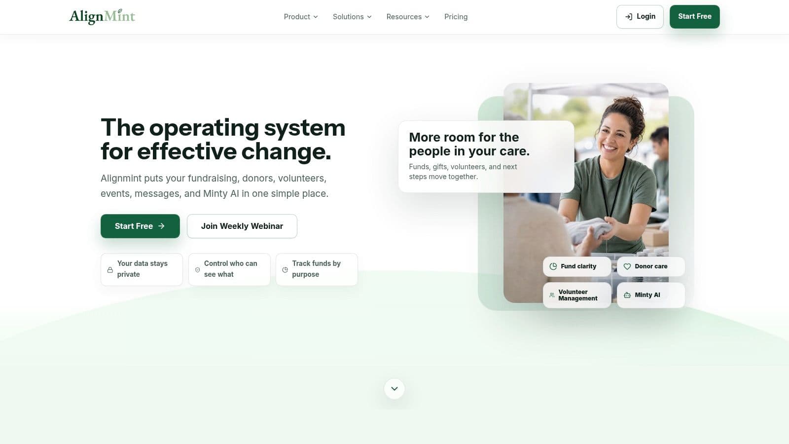 AlignMint interface featured in this budgeting for event guide