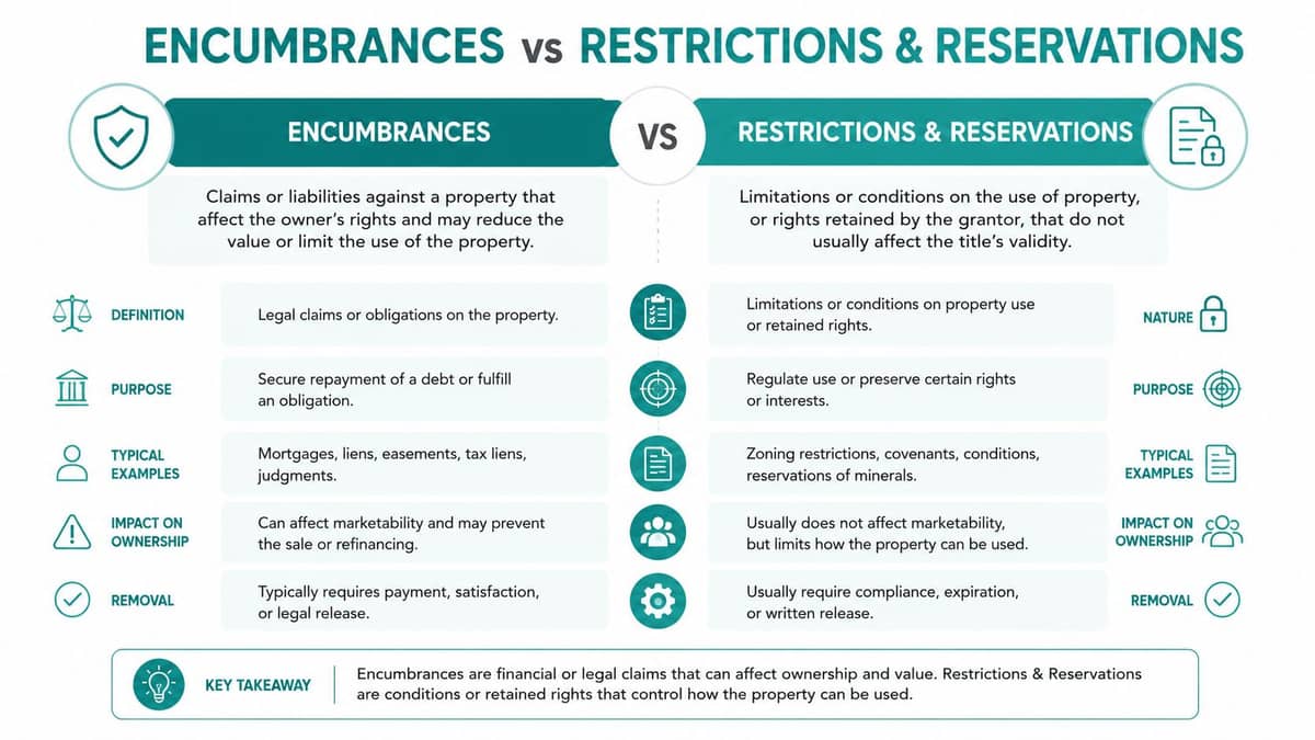 Comparison of encumbrances restrictions and reservations in nonprofit budgeting
