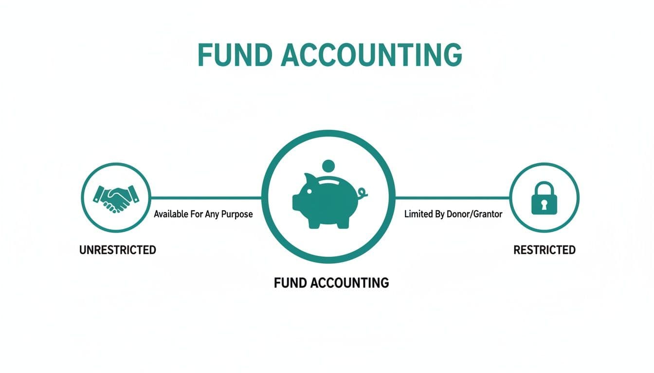 Diagram showing fund accounting in this fund accounting for nonprofits guide