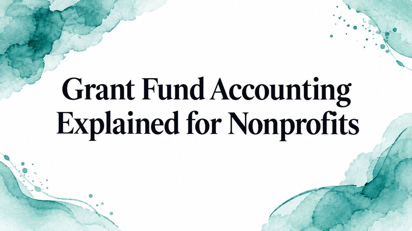 Nonprofit finance lead reviewing grant fund balances and restricted spend