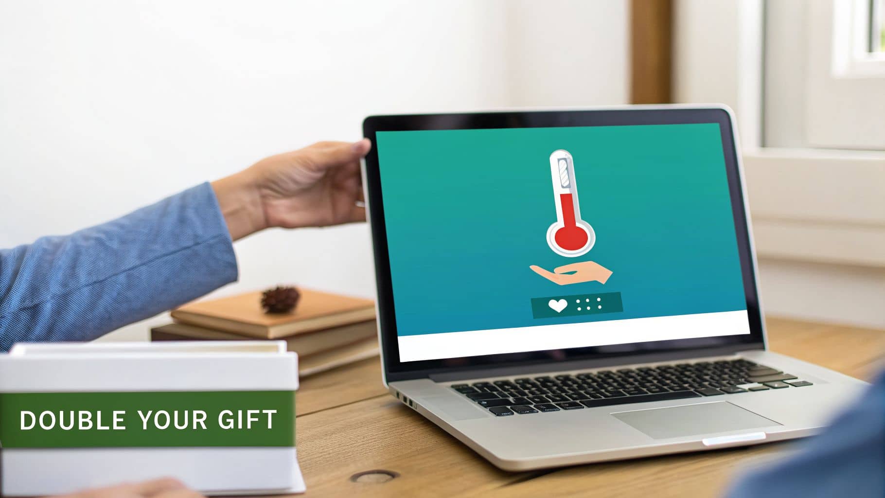 Photo showing matching gift in this ideas for fundraising guide