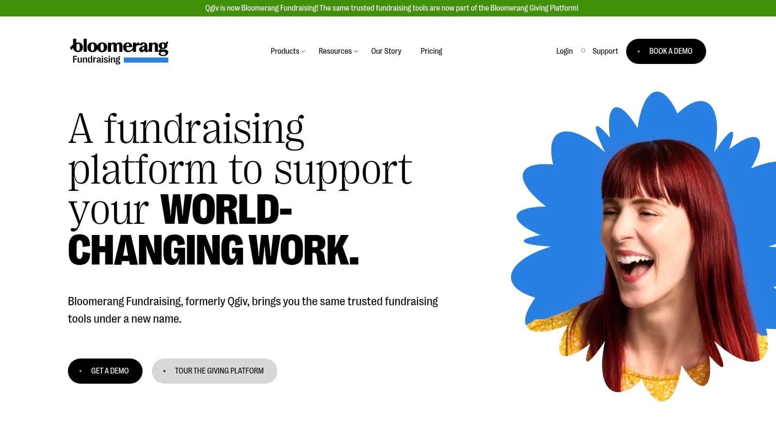 Photo showing fundraising platform qgiv in this nonprofit fundraising tools guide
