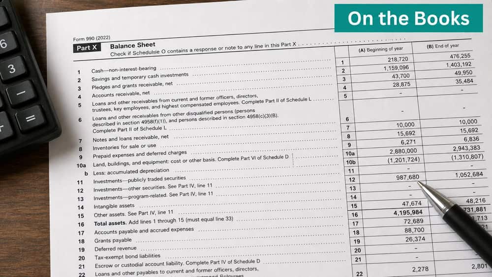 Form 990 net asset reporting for restricted and unrestricted funds
