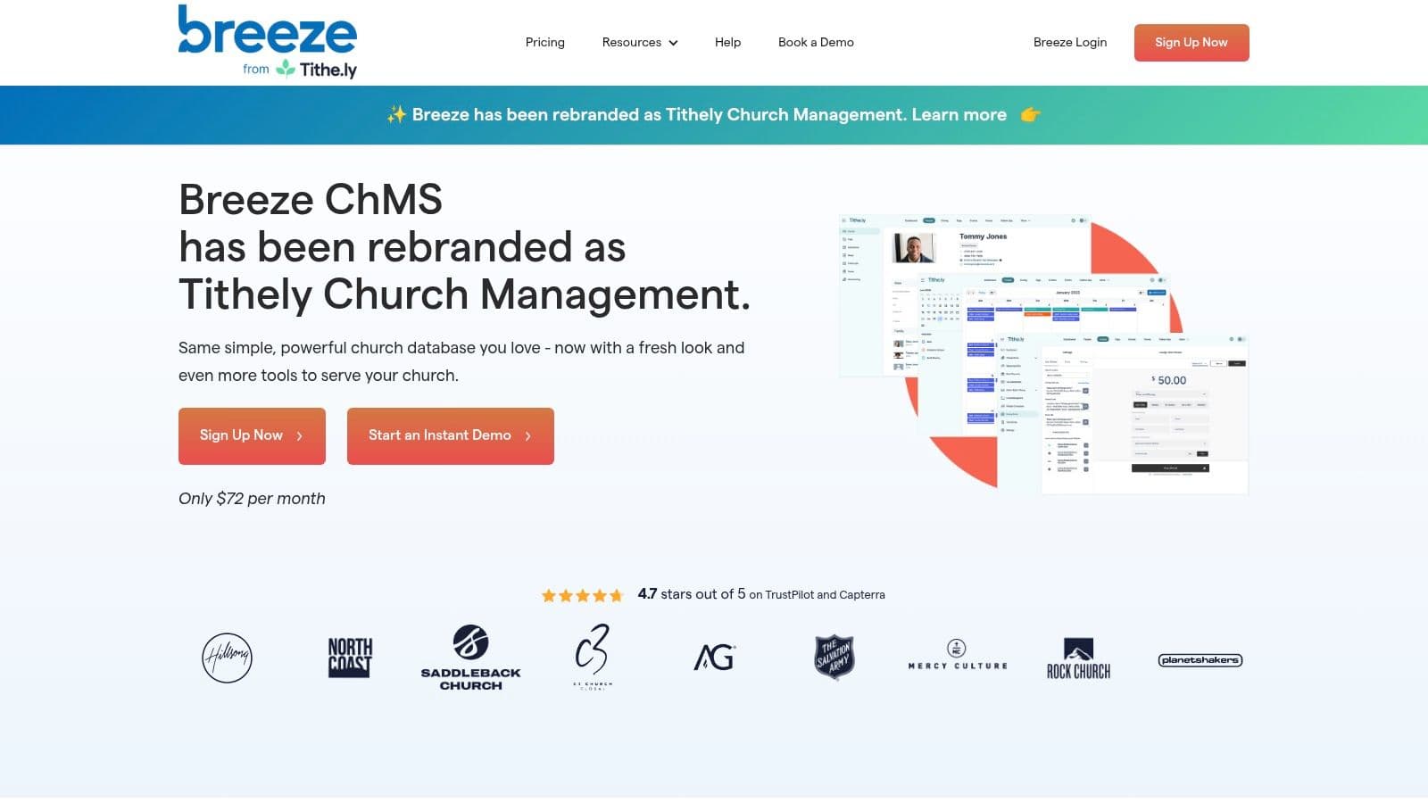 Photo showing church management in this top church management software guide