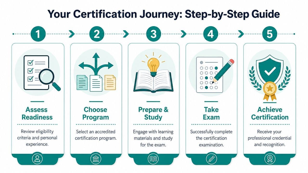 Volunteer management certification journey from assessment through professional success