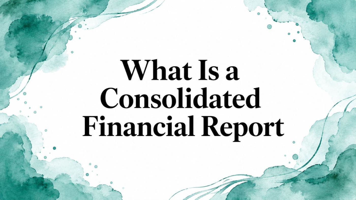 What Is a Consolidated Financial Report? - AlignMint nonprofit software